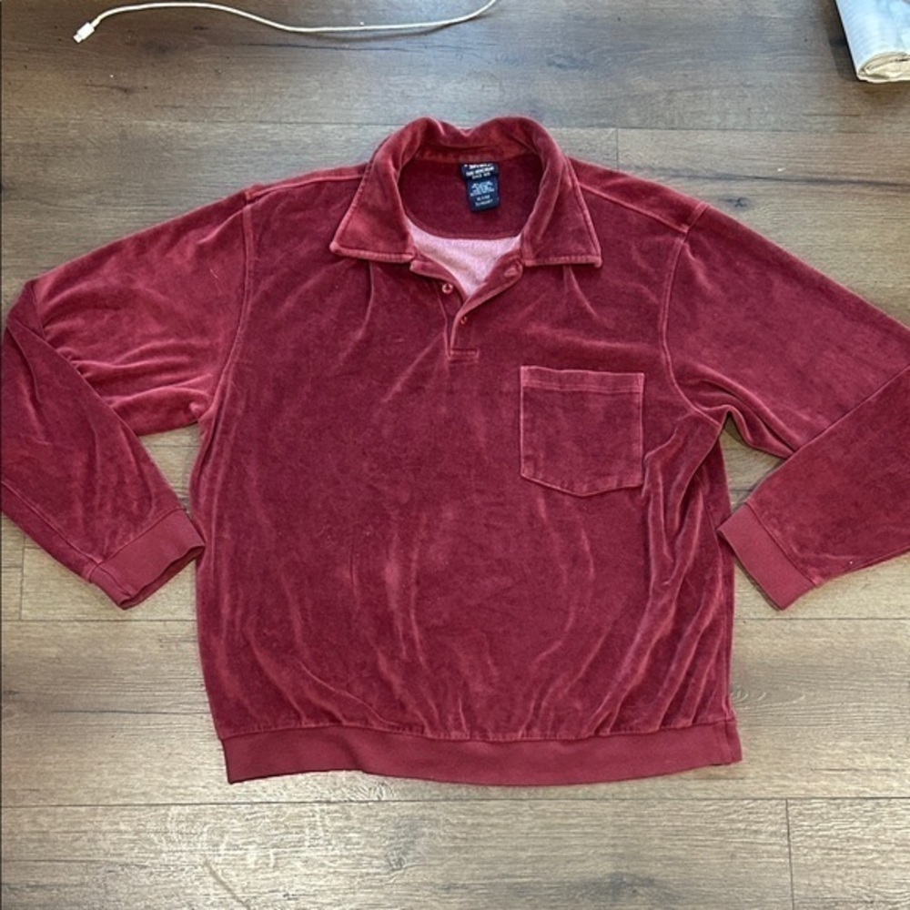 Blair Vintage Rich Burgundy Pullover !! XL